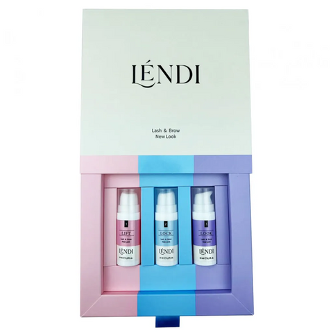 Lendi Набір складів для ламінування вій та брів 3х10мл "Lash & Brow New Look" bf-14 фото