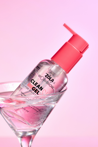 ZOLA X WOWBROW ЗАСІБ ДЛЯ ОЧИЩЕННЯ ВАЛИКІВ ДЛЯ ЛАМІНАЦІЇ ВІЙ CLEAN SIL GEL 100 МЛ bf-1103 фото