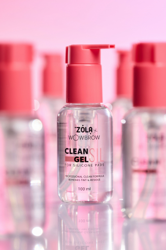 ZOLA X WOWBROW ЗАСІБ ДЛЯ ОЧИЩЕННЯ ВАЛИКІВ ДЛЯ ЛАМІНАЦІЇ ВІЙ CLEAN SIL GEL 100 МЛ bf-1103 фото