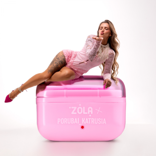 ZOLA X PORUBAI_KATRUSIA МІНІ-ВОСКОПЛАВ СВІТЛО-РОЖЕВИЙ bf-1156 фото